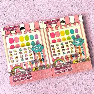 HELLO KITTY AND FRIENDS DECORATIVE NAIL ART SET - Set of Two